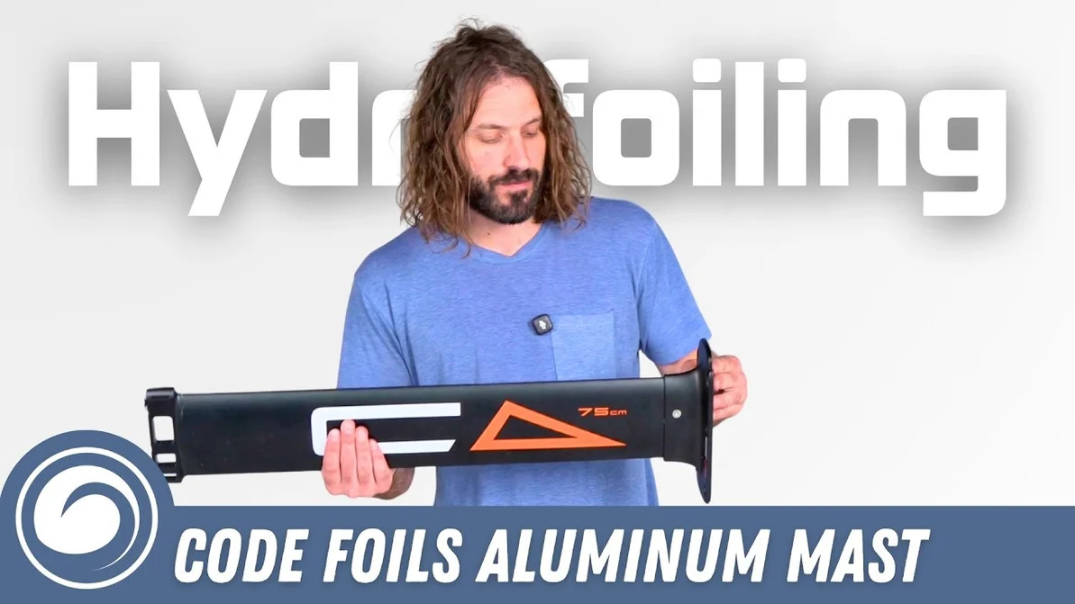 Test du mât aluminium Code Foils