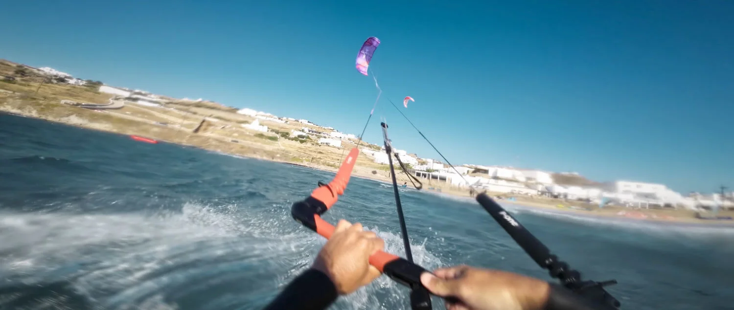 Rubens fait un looping avec la Trigger en navigant.